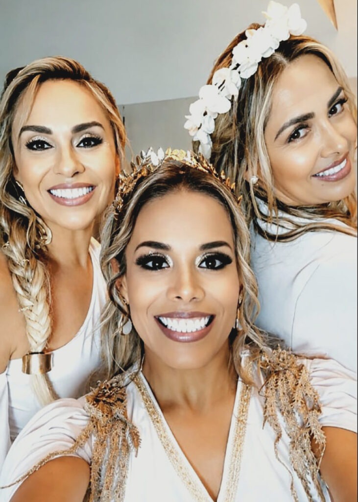 Vanessa Reyes, Ivonne García y Ale Palms