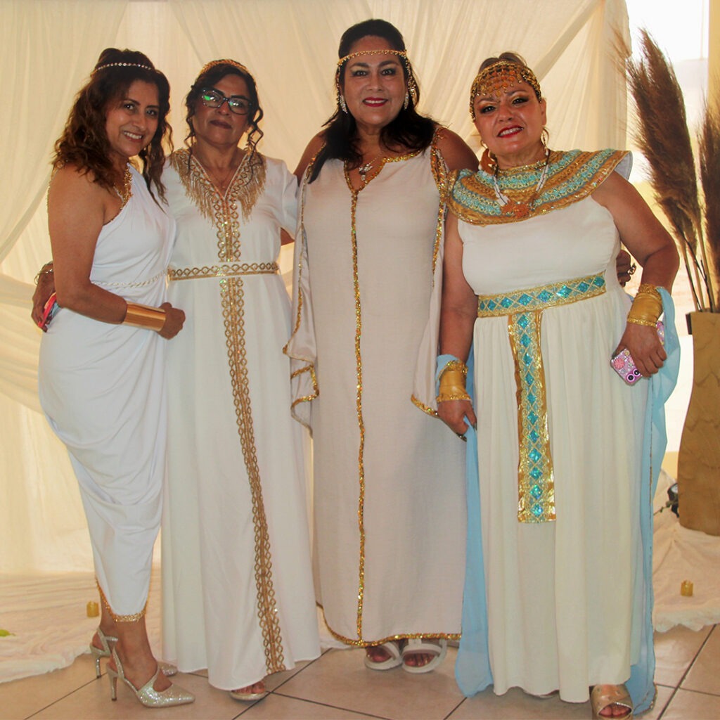 Paty, Marisela, Lulú y Margarita